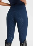 Aztec Diamond legginsy jeździeckie CORE granatowe pełny lej