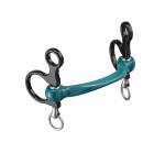 LimoBits Portsmouth wędzidło Pelham krótki językowy gumowy